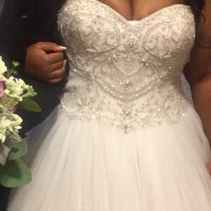 Wedding Dress and slip